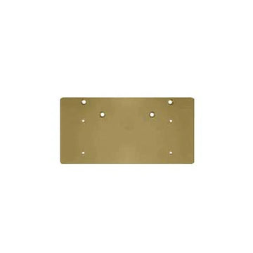 Sargent 351D-EAB Drop Plate, 351 Series, Door Closer Mounting Plate - Sprayed Brass